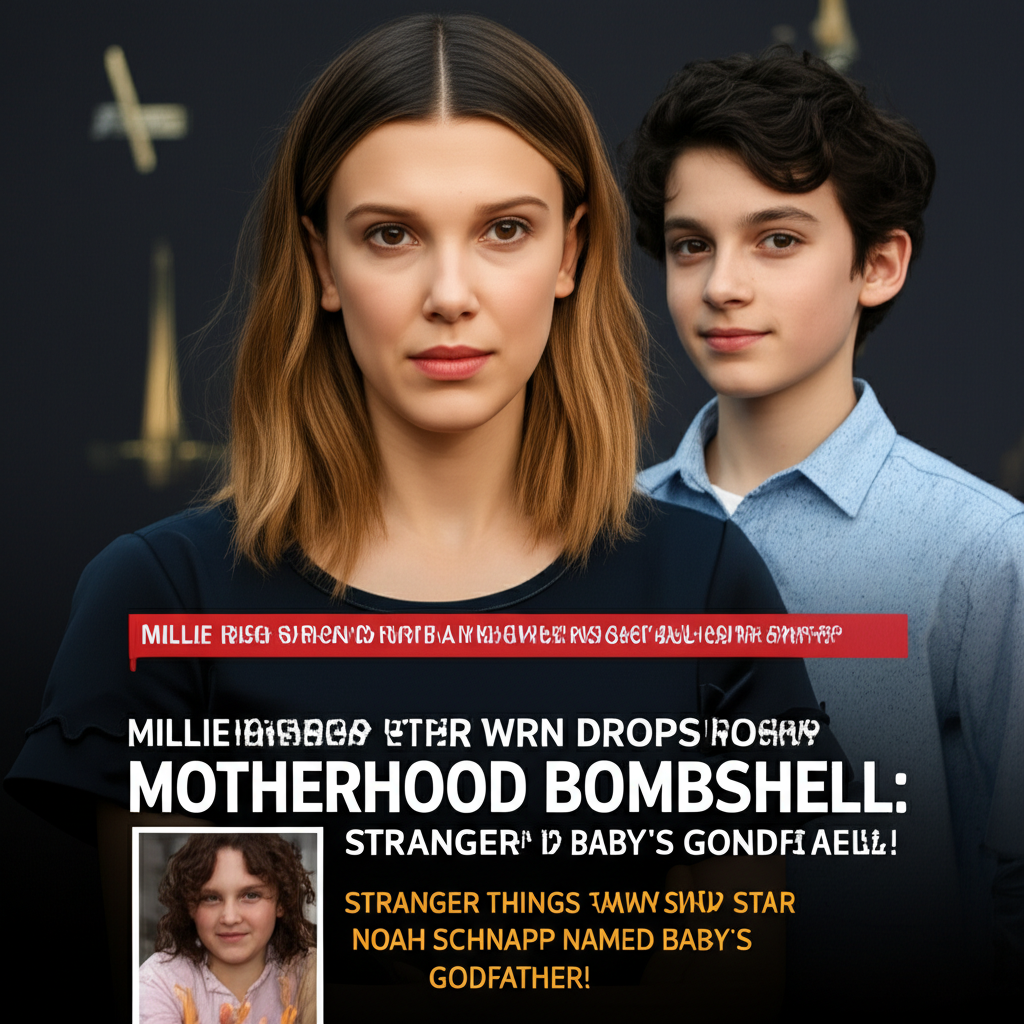 Millie Bobby Brown Drops Motherhood Bombshell: Stranger Things Star Noah Schnapp Named Baby’s Godfather!