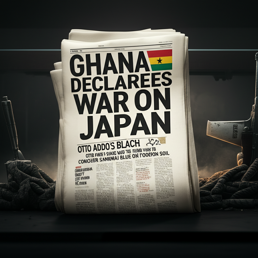 Ghana Declares War on Japan: Otto Addo's Black Stars Vow to Conquer Samurai Blue on Foreign Soil