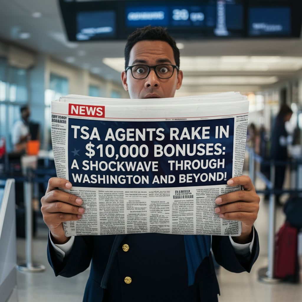 TSA Agents Rake in $10,000 Bonuses: A Shockwave Through Washington and Beyond!