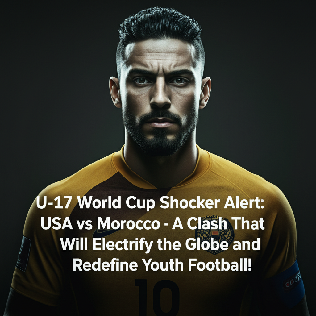 U-17 World Cup Shocker Alert: USA vs Morocco - A Clash That Will Electrify the Globe and Redefine Youth Football!