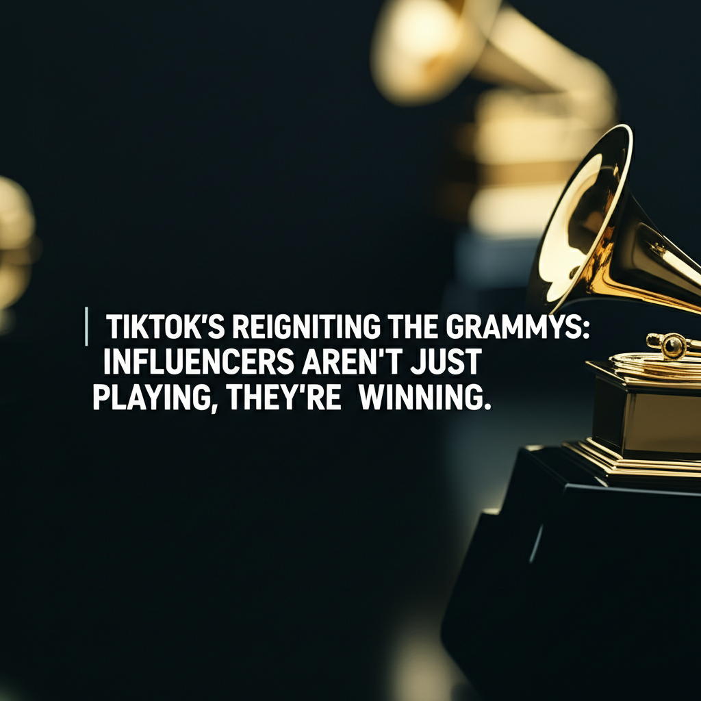 TikTok's Reigniting the Grammys: Influencers Aren't Just Playing, They're Winning.