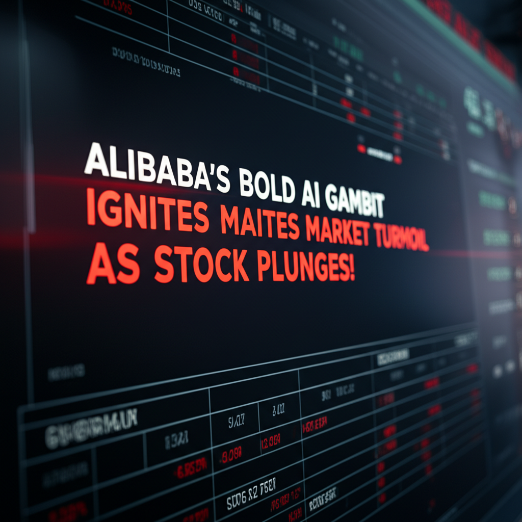 Alibaba's Bold AI Gambit Ignites Market Turmoil as Stock Plunges!