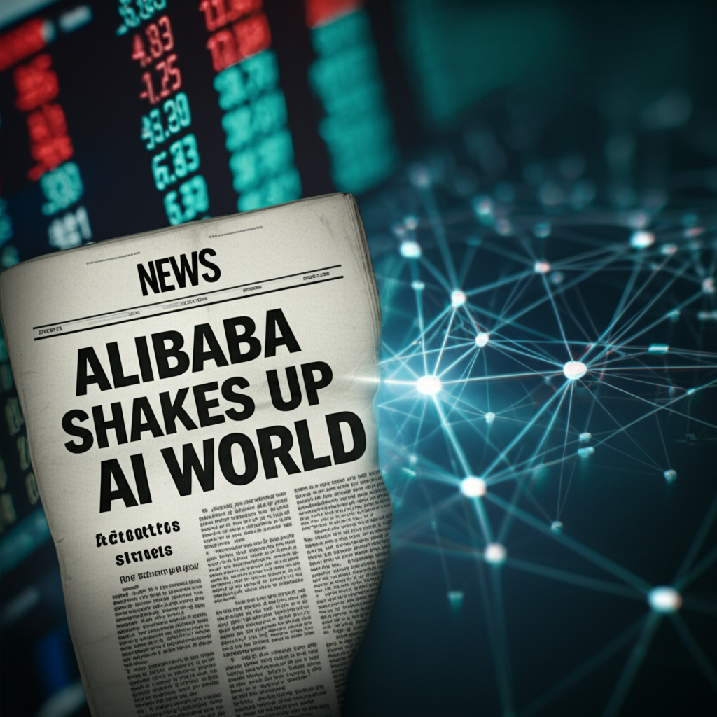 Alibaba Shakes Up AI World: Stock Slide Masks a Fierce Challenge to ChatGPT's Dominance!