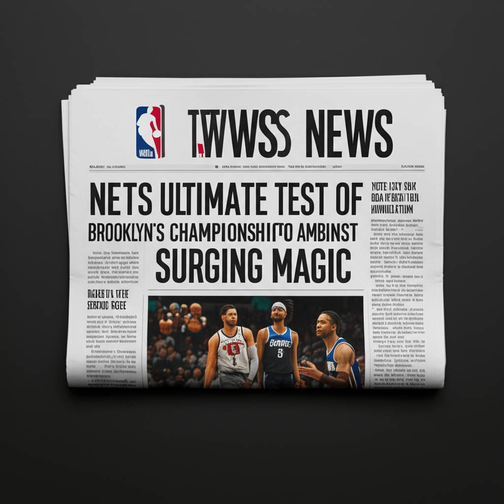 Nets Face NBA Cup Humiliation: The Ultimate Test of Brooklyn's Championship Ambition Against Surging Magic