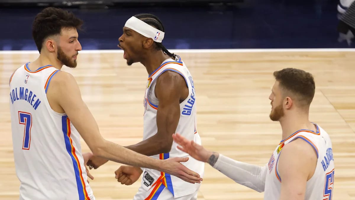 Thunder’s Starting 5 Debut Spells Disaster for Spurs