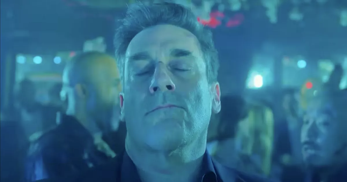 Jon Hamm Viral Dance Trend Exposes Corporate Culture Machine