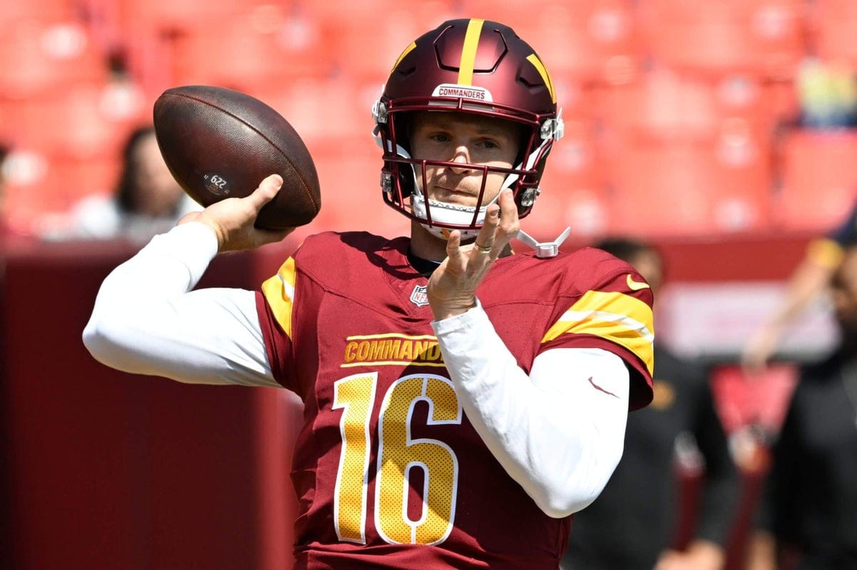 Commanders Sam Hartman Quarterback Roster Disaster Imminent