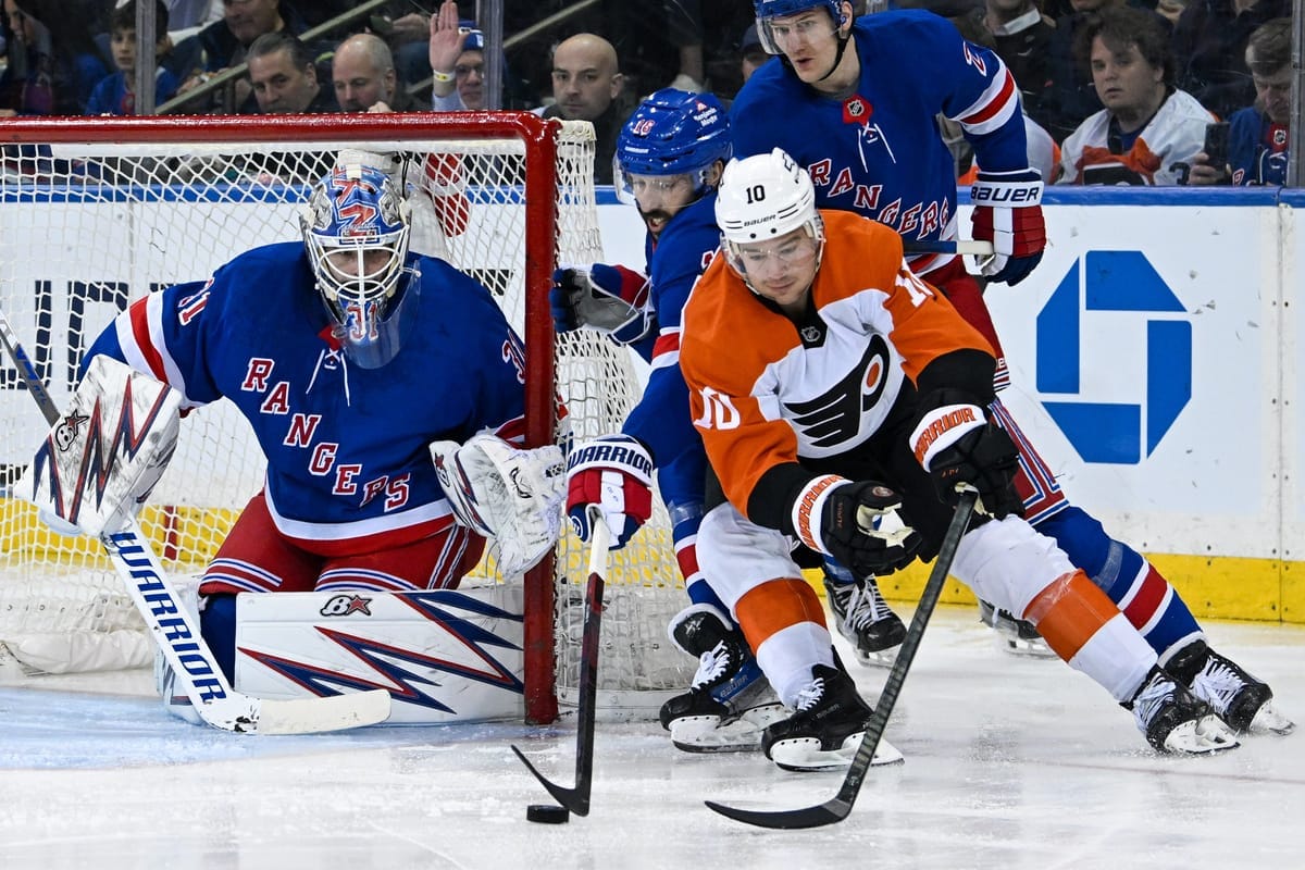 Rangers Flyers Rivalry Bloodbath Dominates Madison Square Garden