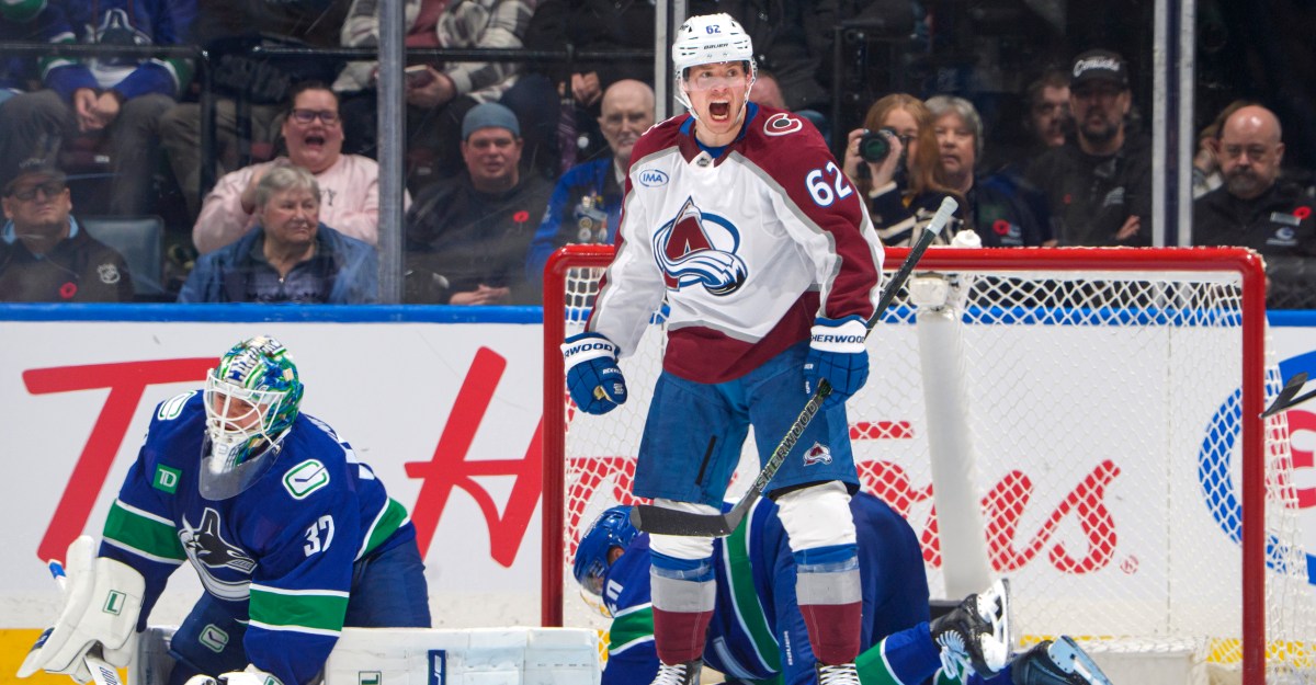 Avalanche Machine Prepares to Crush Canucks' Soul