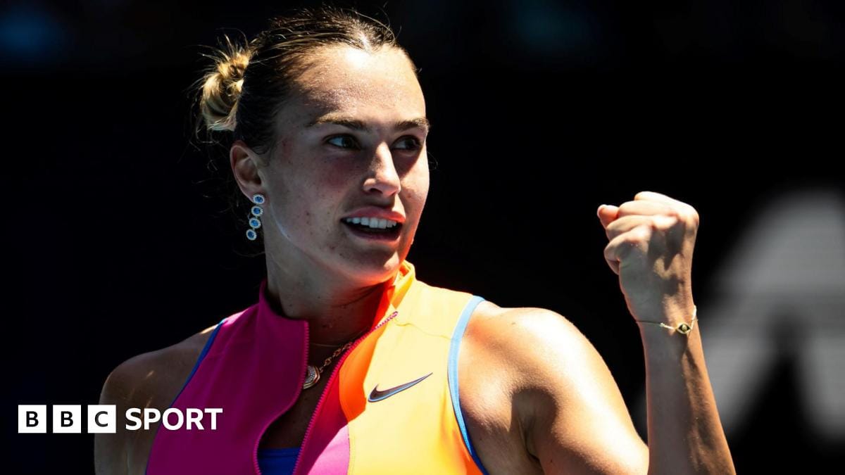 Sabalenka Eyes Third Australian Open Title