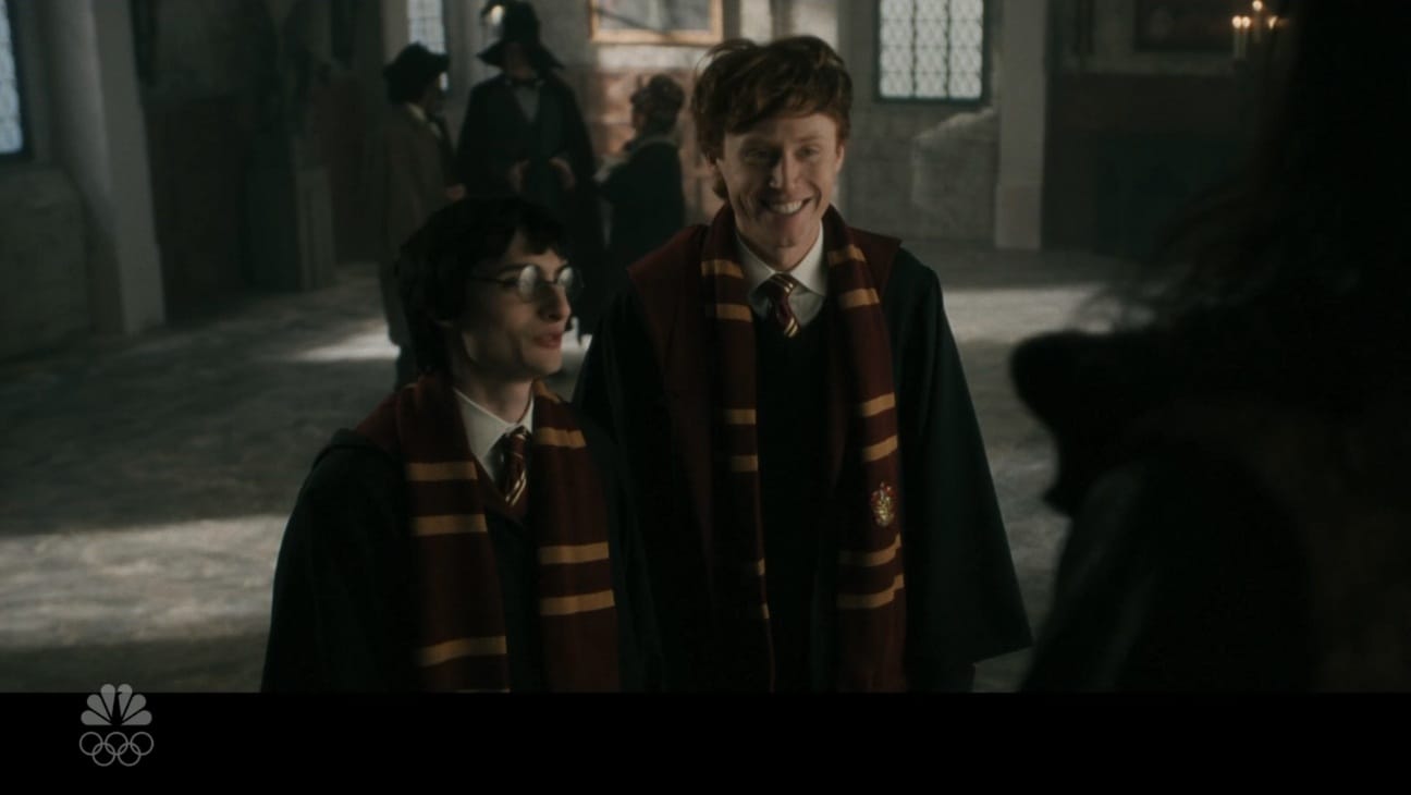 SNL Parodies 'Heated Rivalry' in Harry Potter Sketch