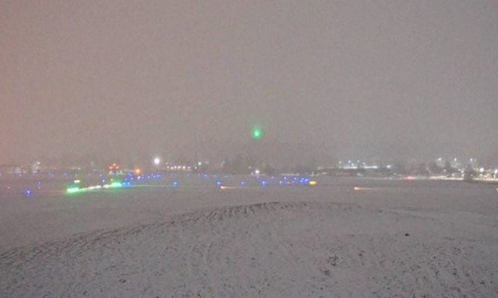 Small Plane Overturns at Bangor Airport, Runway Closed