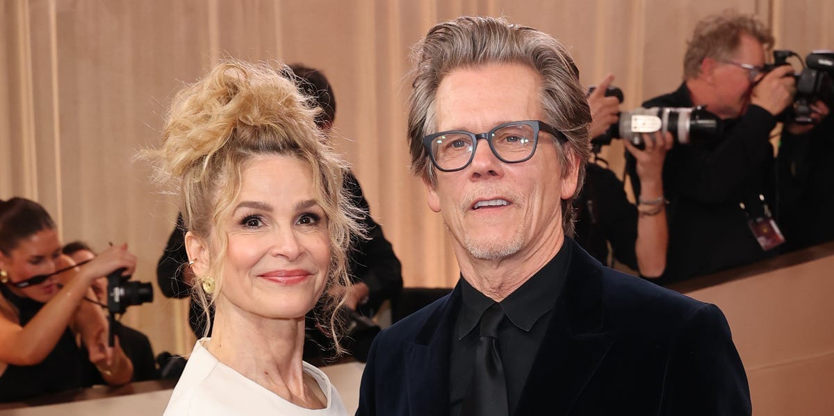 Sedgwick & Bacon Shine at Globes, Daughter Steals Show Online