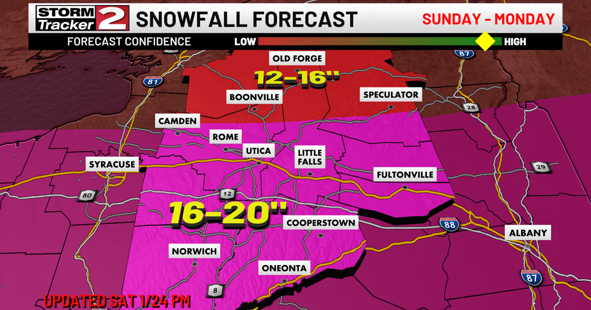 Utica Implements Snow Emergency as Cleanup Efforts Continue