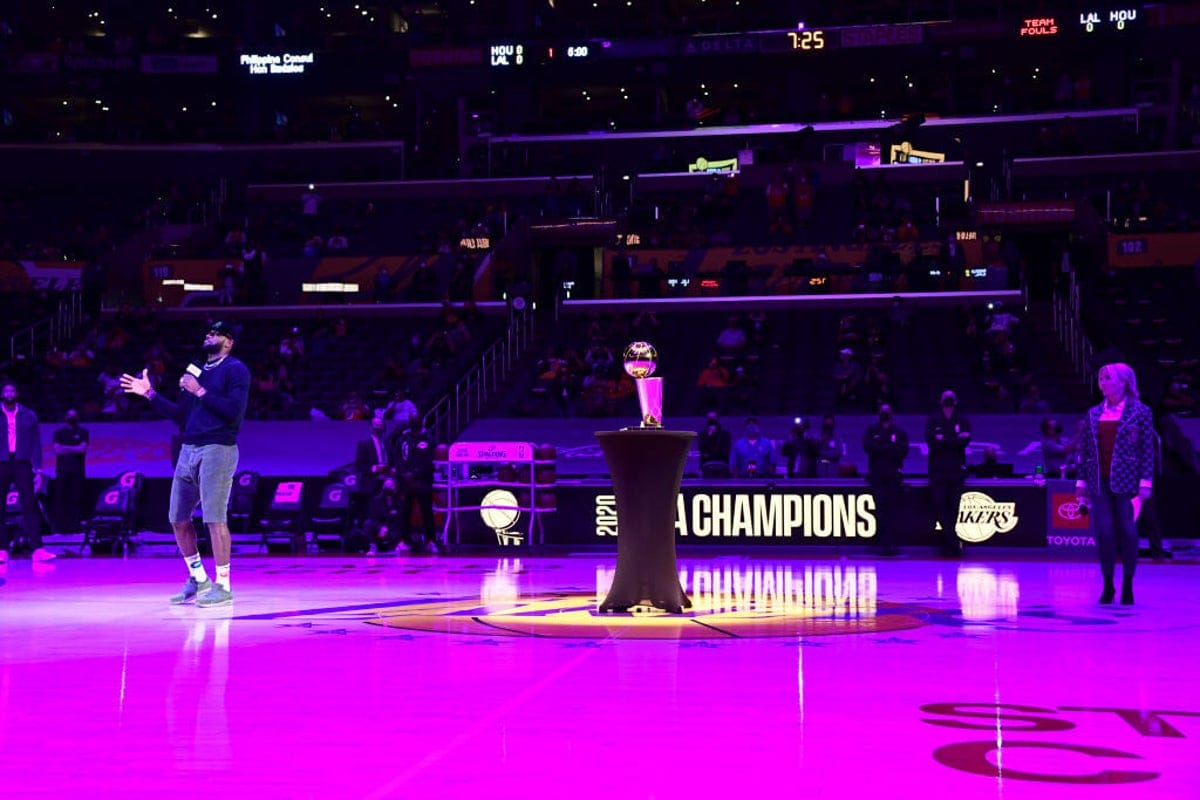 Jeanie Buss Denies Report of Friction with LeBron James