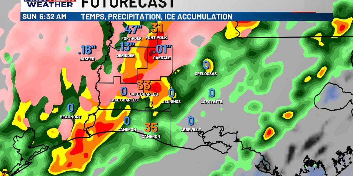 Louisiana Declares Emergency as Arctic Blast Threatens Ice Storm