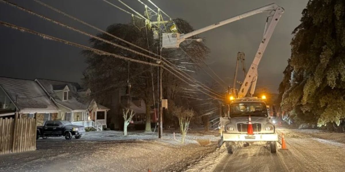 Nashville Gripped by Major Ice Storm, Power Outages Soar