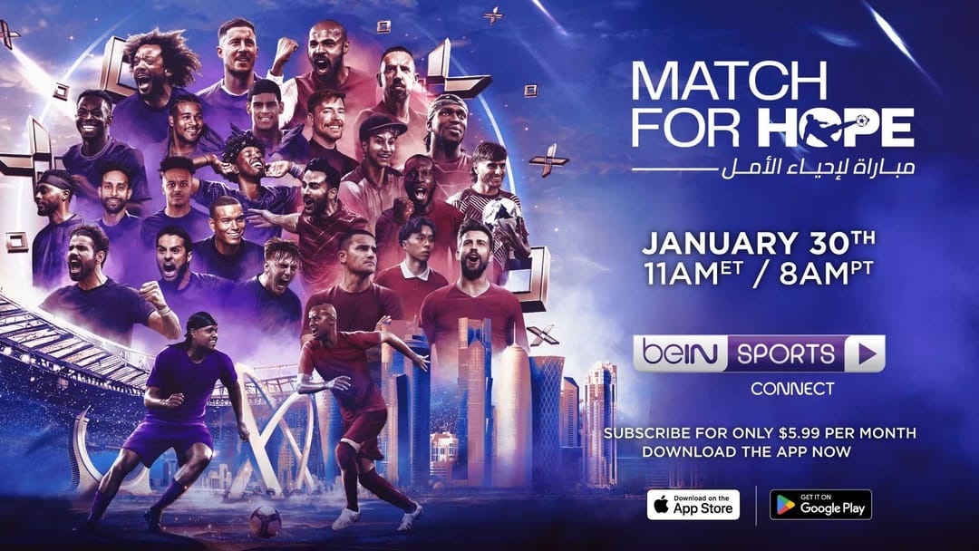 Match for Hope 2026 Kicks Off in Qatar with Football Stars