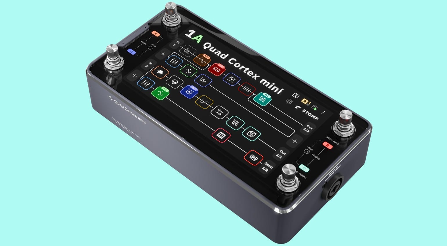Neural DSP Unveils Compact Quad Cortex Mini at NAMM 2026