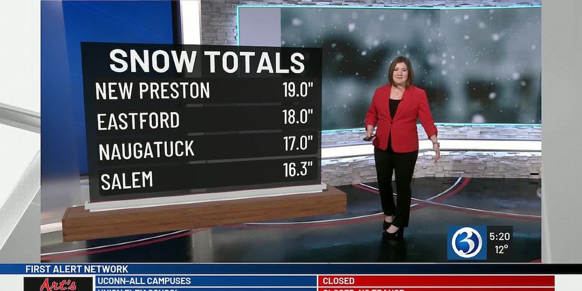 Connecticut Declares State of Emergency Amid Major Winter Storm