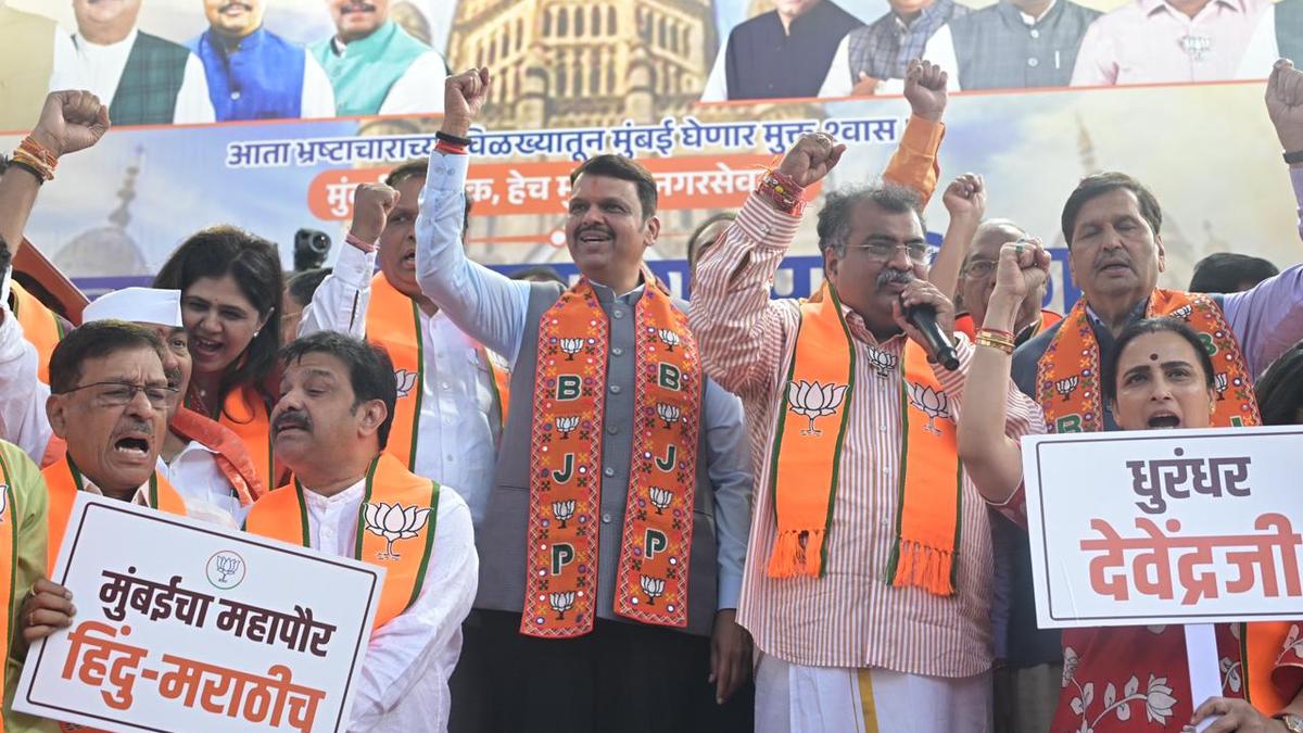BJP Dominates Maharashtra Civic Polls, Securing BMC Control
