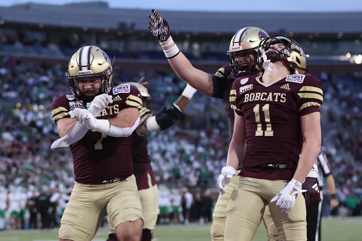 Texas State Coach Kinne Uses Armed Forces Bowl as P4 Audition