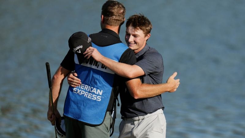 Teen Golfer Brown Shocks Field at The American Express