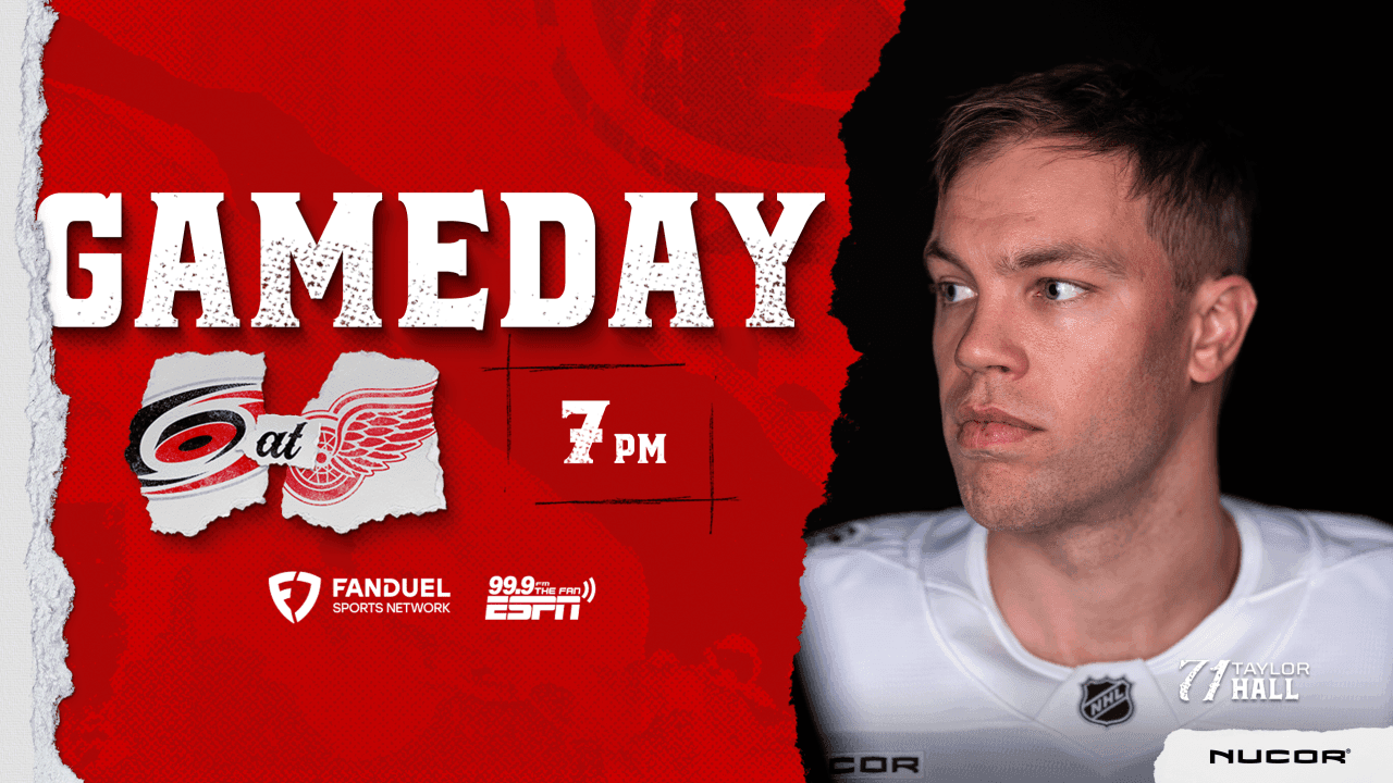 NHL: Hurricanes, Red Wings Clash in Top-Tier Eastern Showdown