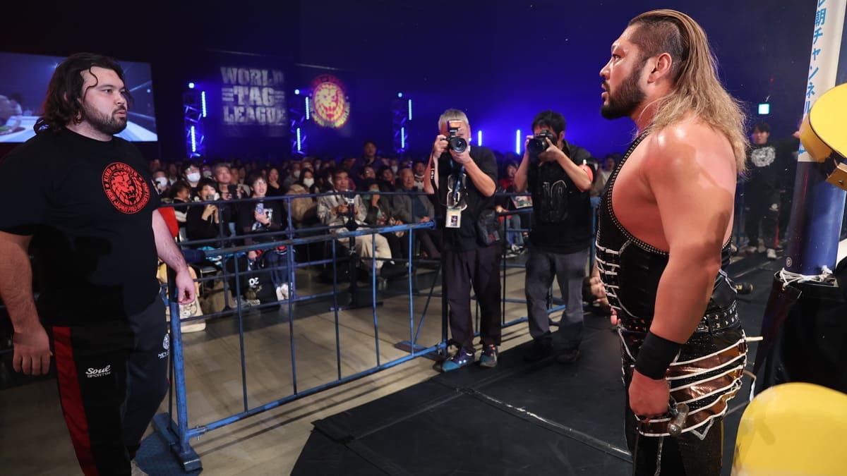 Aaron Wolf vs. EVIL: The Battle for NJPW's Soul