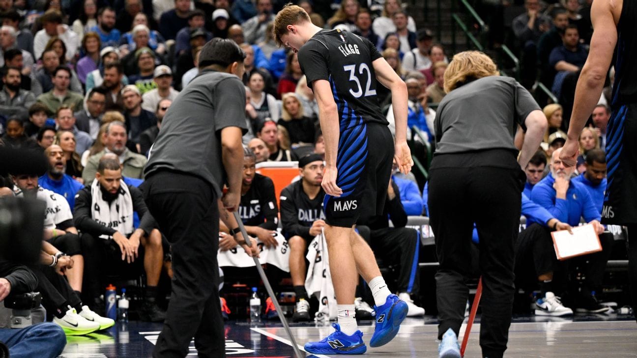 Mavericks' Rookie Cooper Flagg Doubtful After Ankle Sprain