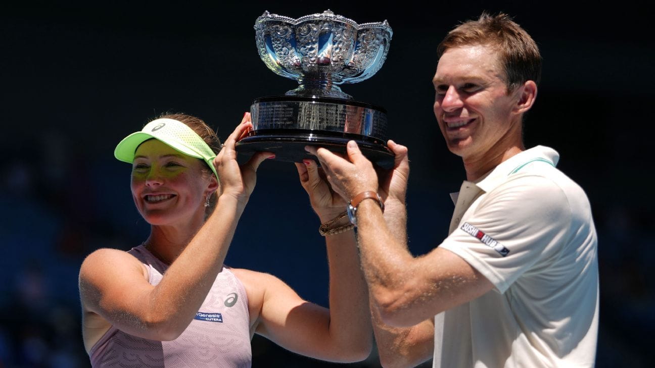 Gadecki and Peers Defend Australian Open Mixed Doubles Title