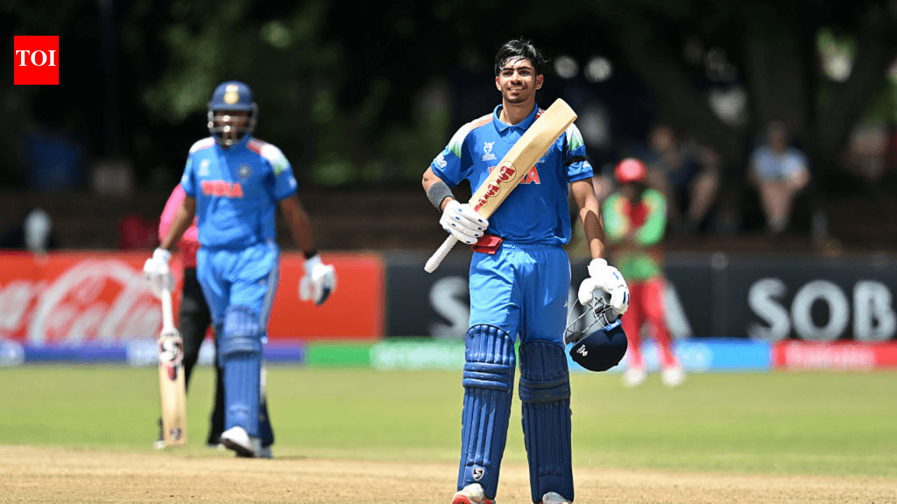 India U-19 Dominates Zimbabwe in World Cup Opener