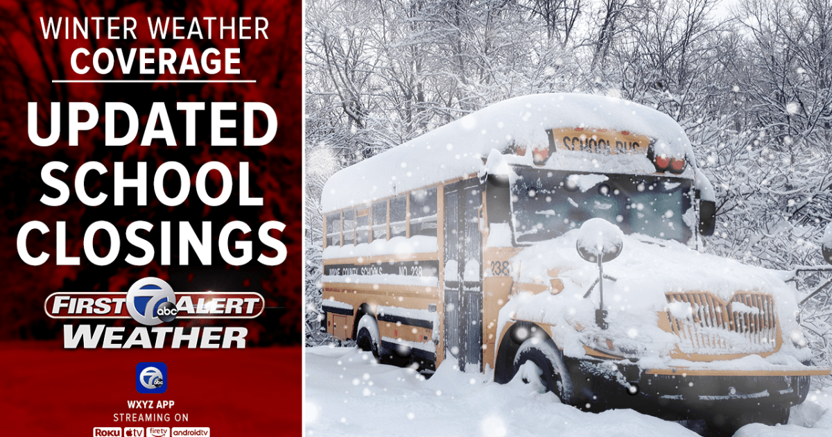 Metro Detroit Schools Close Amid Frigid Temperatures