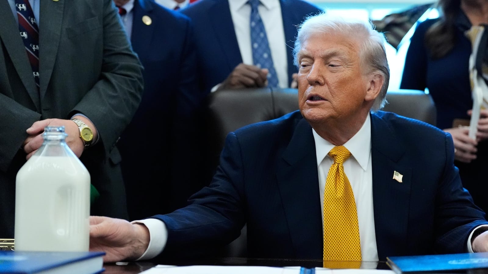 Trump Restores Whole Milk to School Lunches After Decade