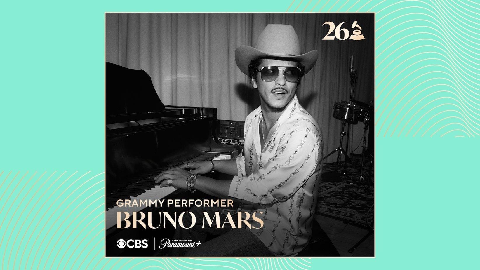 Bruno Mars, Lady Gaga, Bieber to Perform at 2026 Grammys