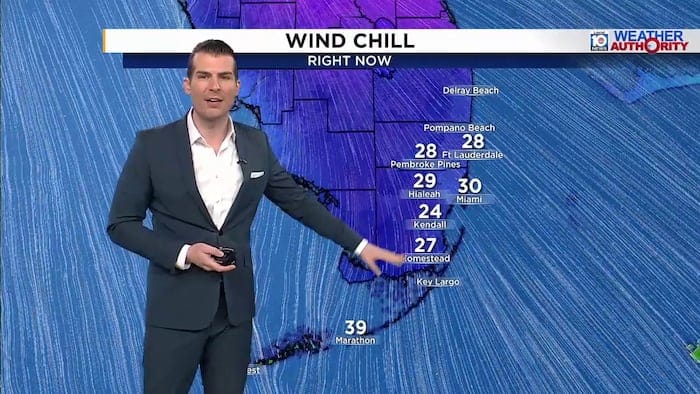 Historic Cold Snap Grips South Florida, Prompting National Weather Service Freeze Warning
