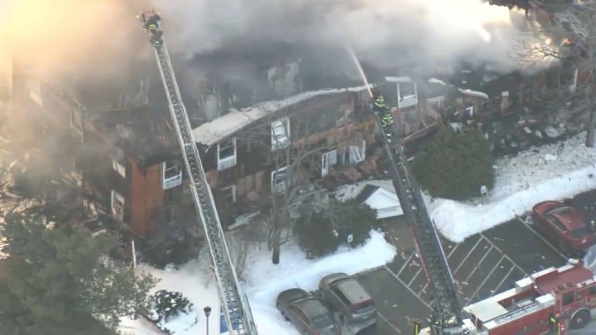 Emergency Responders Address Gas Explosion and Fire in Nashua Commercial Building